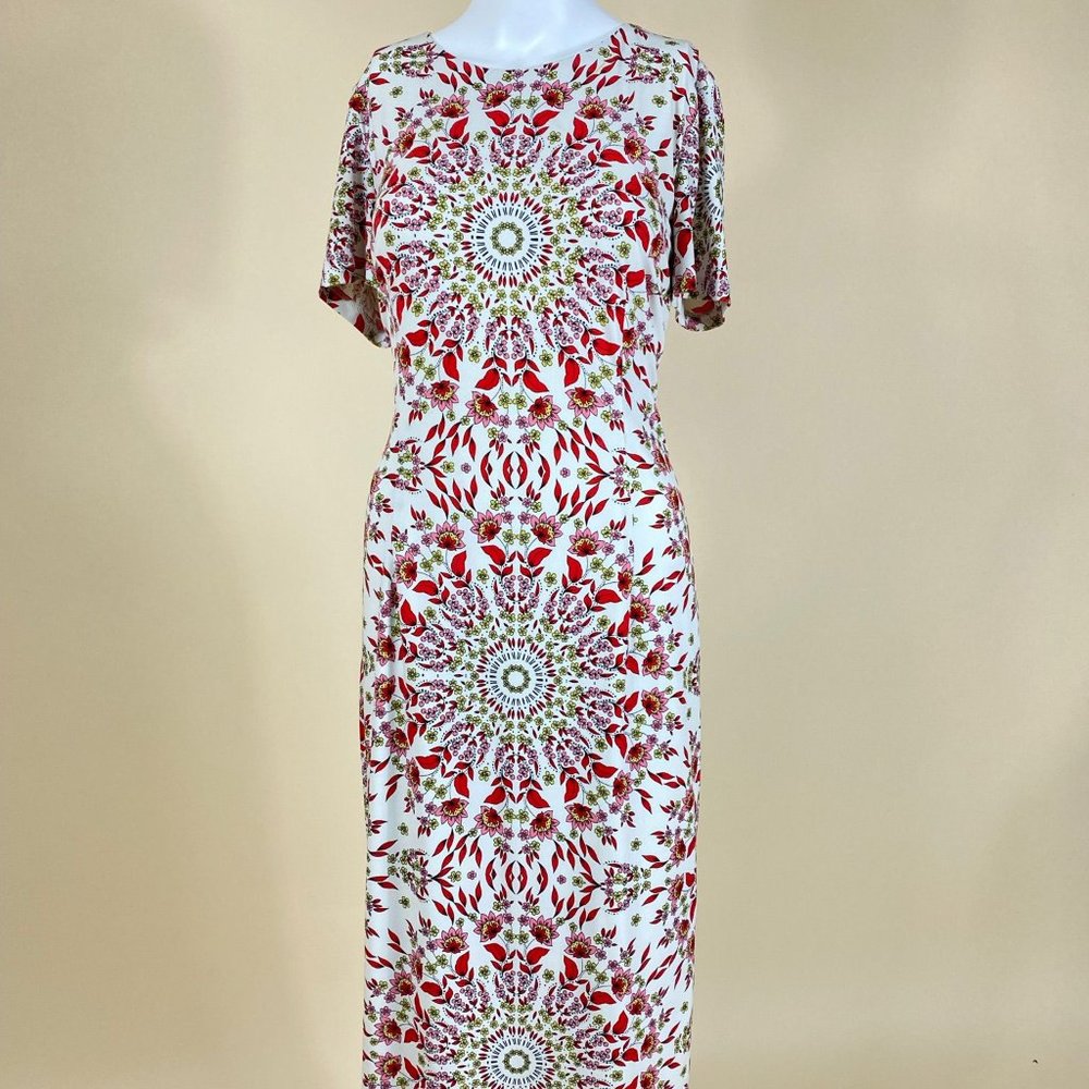 London Times Floral Print Dress